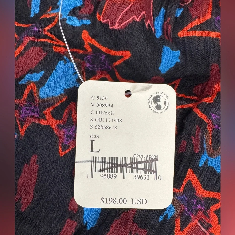 Free People Red and Blue Sleeveless Maxi Dress - Picture 5 of 11